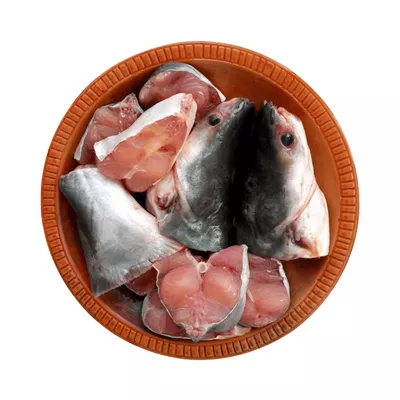 Pangas Fish After Cutting